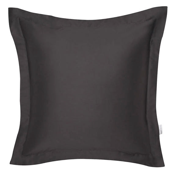 Luxurious Granite - Colored 100% Egyptian Cotton Sateen European Pillowcase with 400 Thread Count