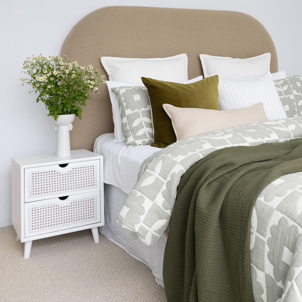 Bambury Super King-Size Bloom Quilt Cover Set for Bedrooms