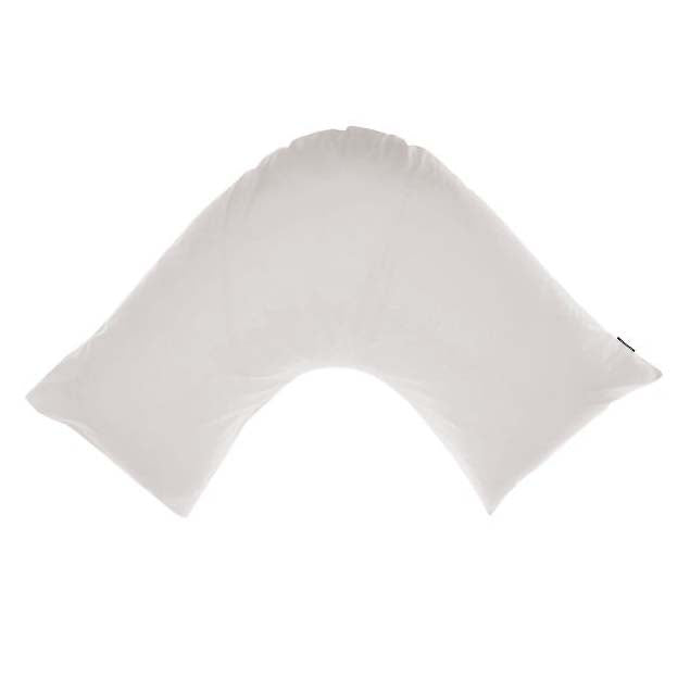 High - Quality Augusta 100% Cotton 500 Thread Count Grey V - Shaped Pillowcase for Bed