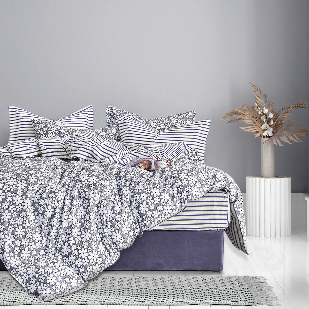 Mia Luxury King - Sized Bed Quilt Cover Set for a Comfortable Sleep
