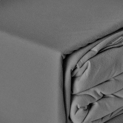 King Single Micro Flannel Charcoal Bed Sheet Set for Cozy Nights
