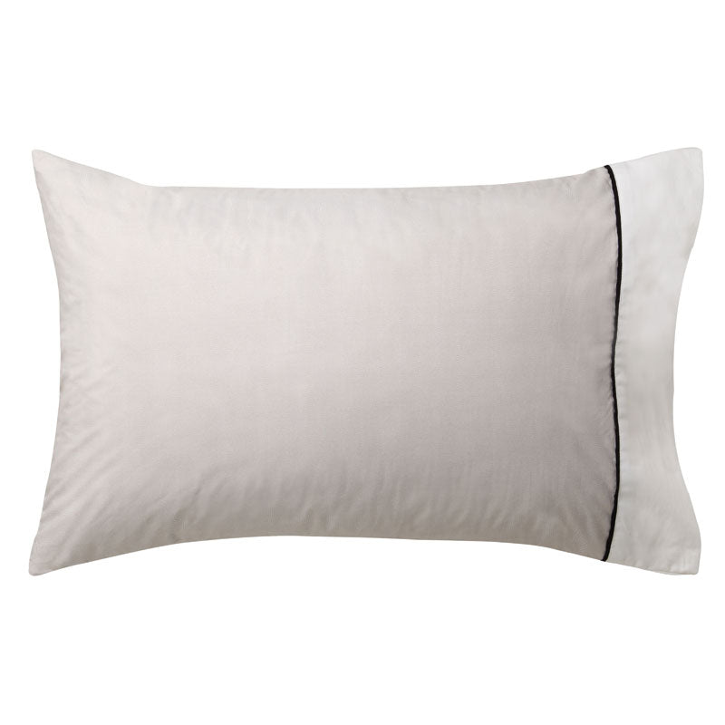 Single Bed Essex Stone Herringbone Pattern Quilt Cover Set for a Sophisticated Bedroom Decor