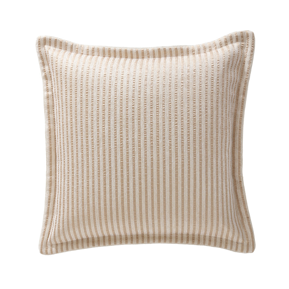 Luxurious Constantine Gold Square Filled Decorative Cushion for Bedroom