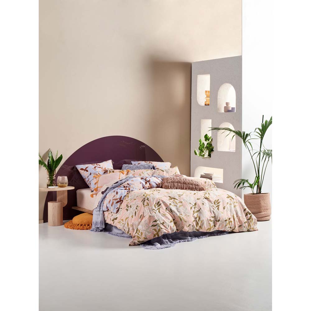 Linen House Pippa Multi - Colorful Quilt Cover Set for Queen - Sized Bed