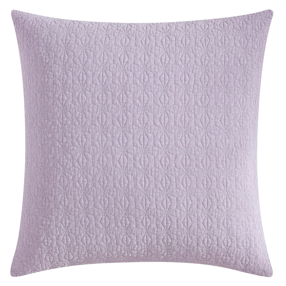 Exquisite Kayo Lilac European Sham with Modern Design