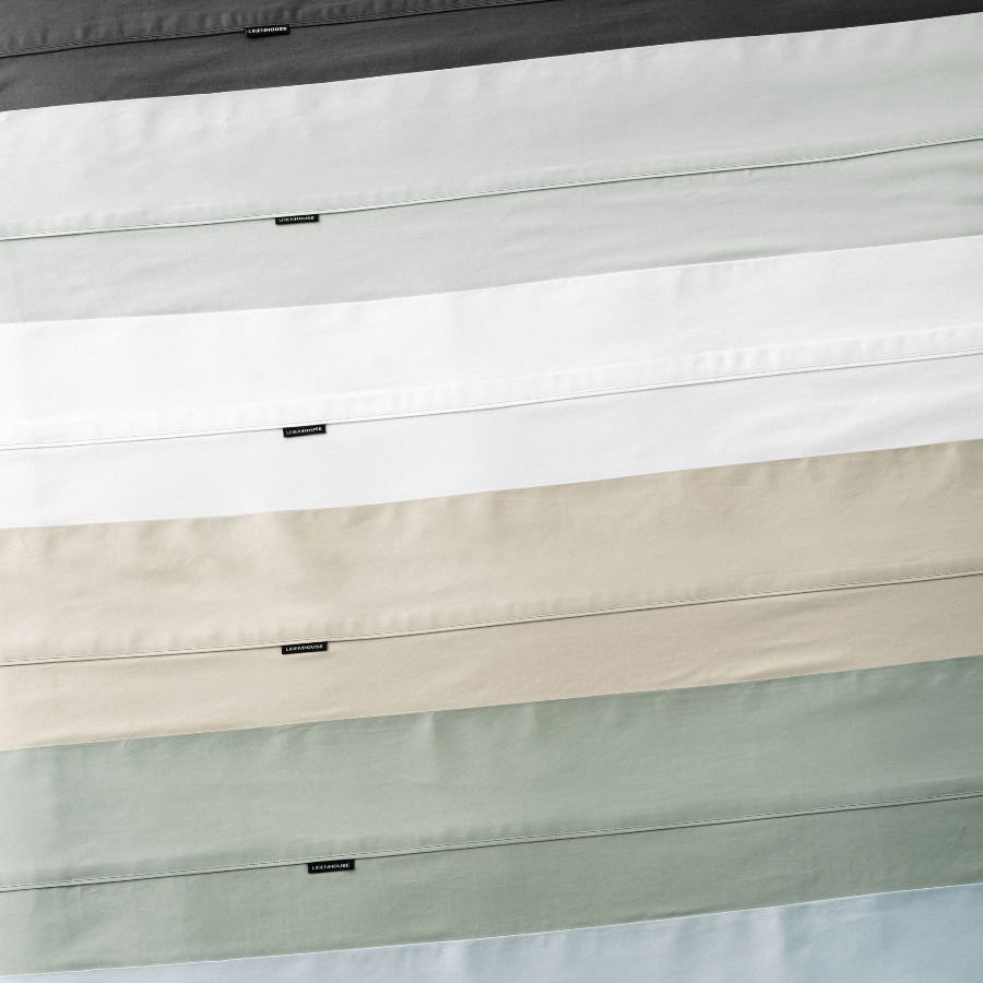 High - Quality Augusta 100% Cotton Queen - Sized Fitted Sheet with 500 Thread Count in Taupe Color for 50cm Deep Mattresses