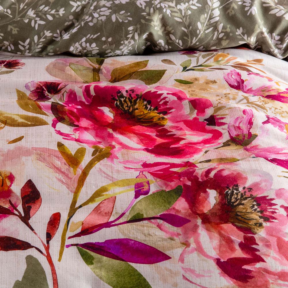 KAS Taneya King - Sized Multi - Patterned Quilt Cover Set for Bed