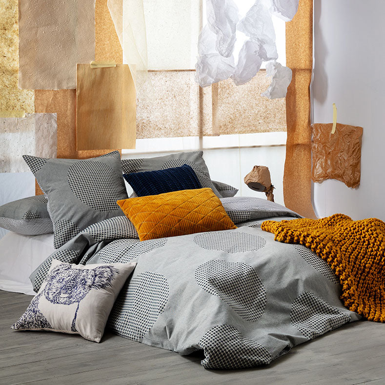 King Size Sitra Denim-style Quilt Cover Set for Bedrooms
