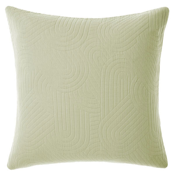 European-style Cotton Lila Wasabi Pillowcase by Linen House