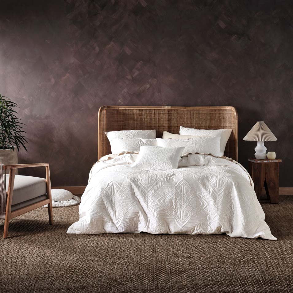 Isadora Sugar Vintage Safari Style Queen Bed Quilt Cover Set