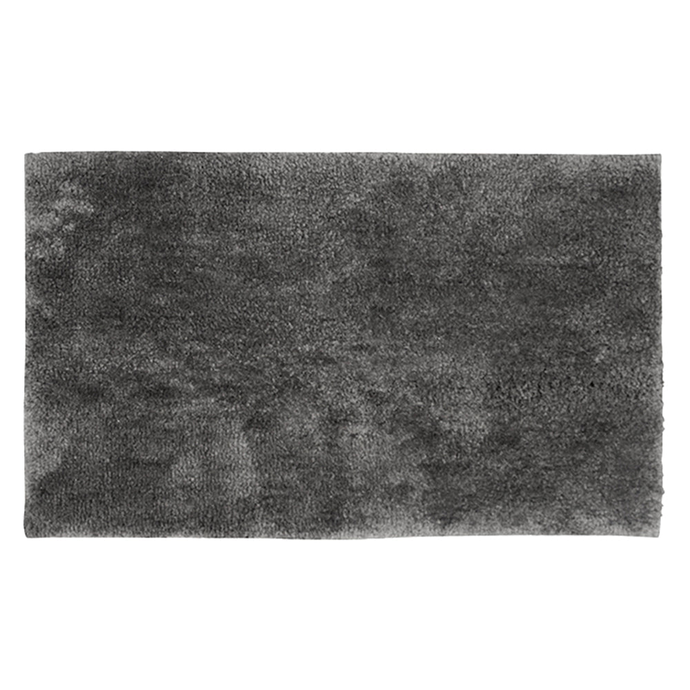 Giant Pewter Microplush Bath Mat - Ideal for Any Bathroom