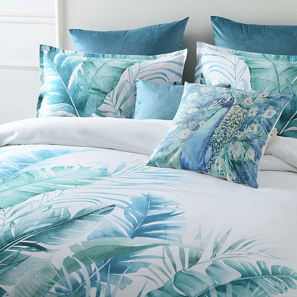 Double Bed Bianca Daintree Calming White Quilt Cover Set