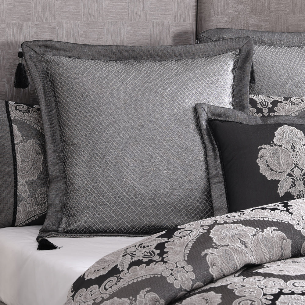 Emerson Granite Luxury Quilt Cover Set for Queen Size Bed