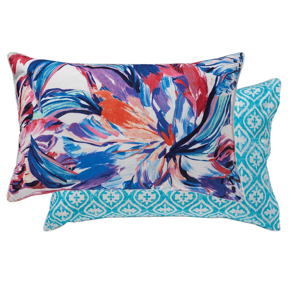 Tiapo Bloom Luxury Queen Bed Quilt Cover Set for a Colorful Bedroom Decor