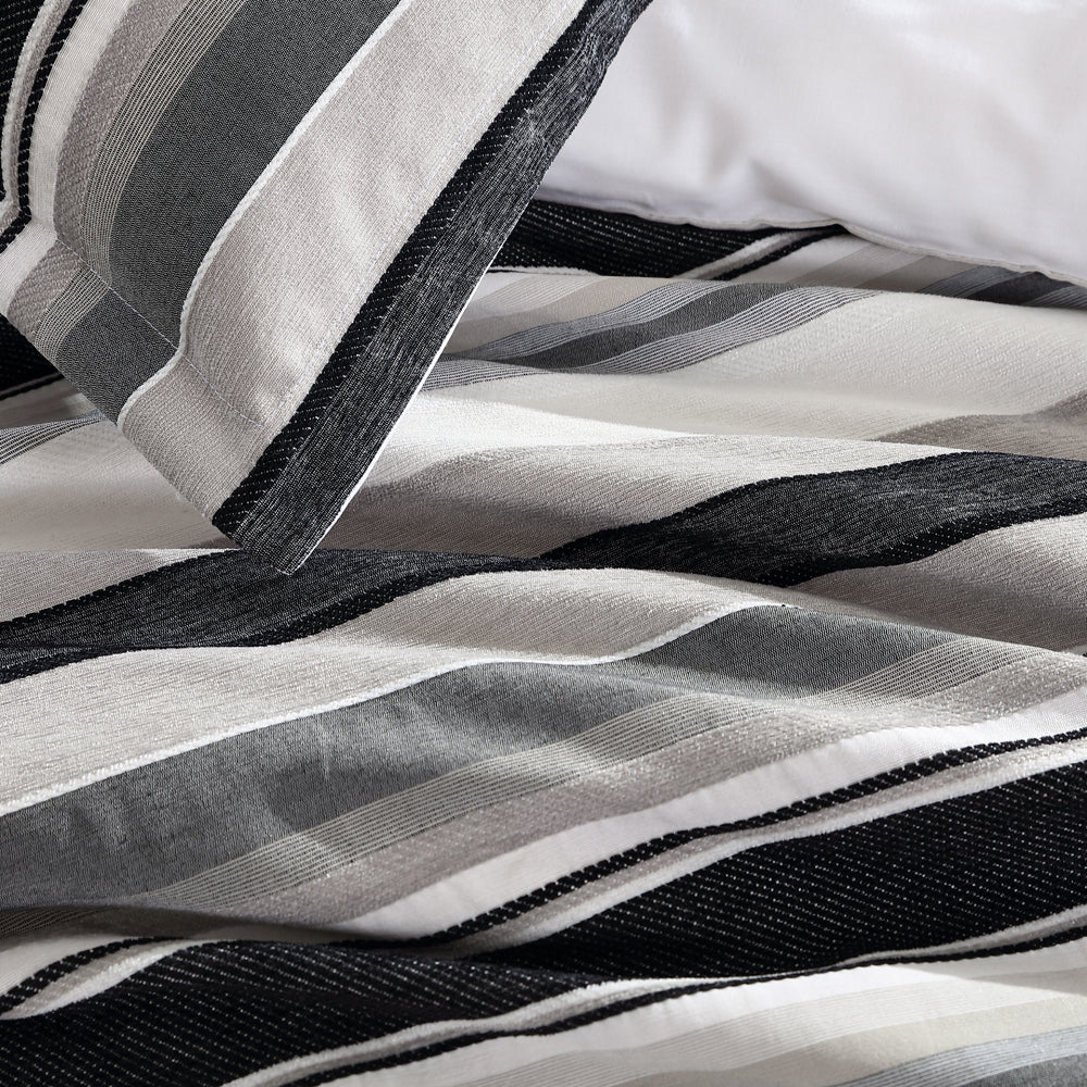 King - Sized Colby Steel Bed Quilt Cover Set for Your Bedroom