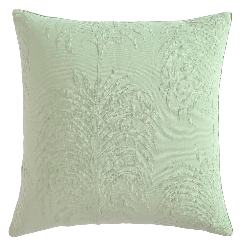 Tropicana Sage European-style Decorative Pillowcase by Platinum Logan and Mason