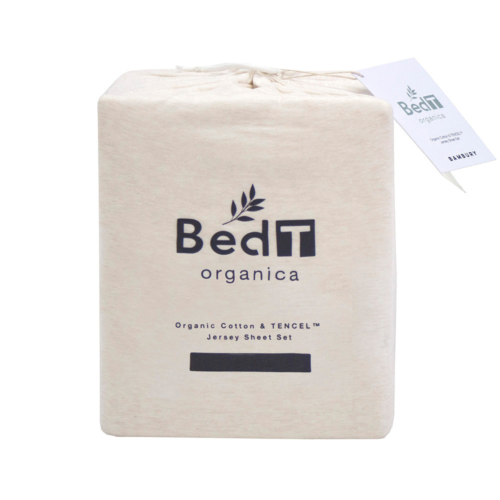 King Size BedT Organica Stone Luxury Bed Sheet Set for a Comfortable Sleep