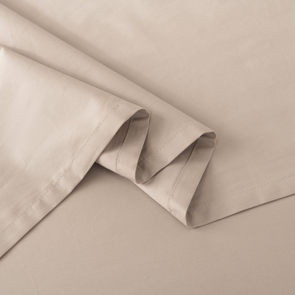 Casey 400 Thread Count Luxury Cotton Sheet Set for Long Single Bed (50cm) - Ideal Bedding for Comfortable Sleep