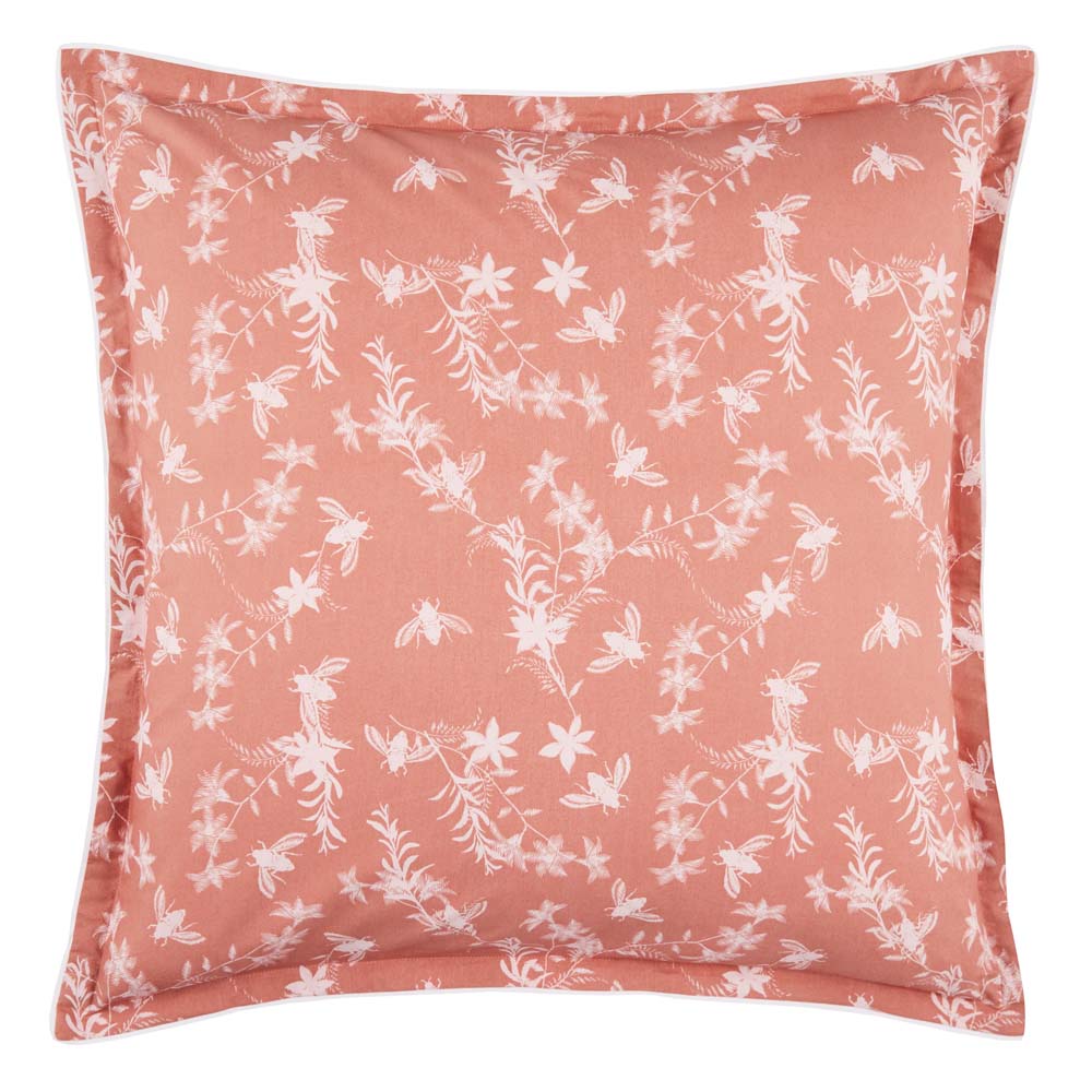 European-Sized Briar Rose Decorative Pillowcase for a Charming Bedroom