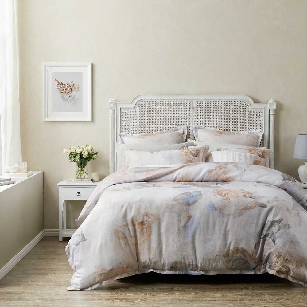 Olinda Dune Luxury Quilt Cover Set for King - Sized Bed | Private Collection