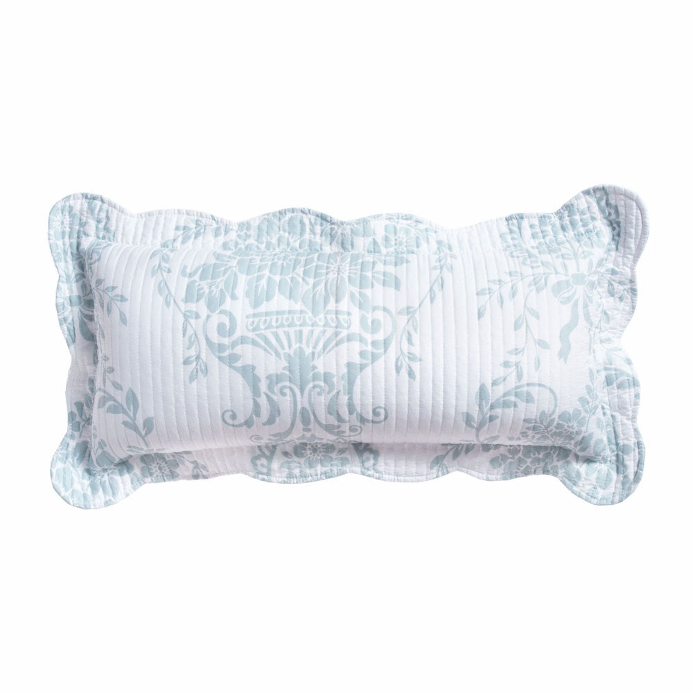 Florence Blue Long-Stuffed Decorative Cushion for Home
