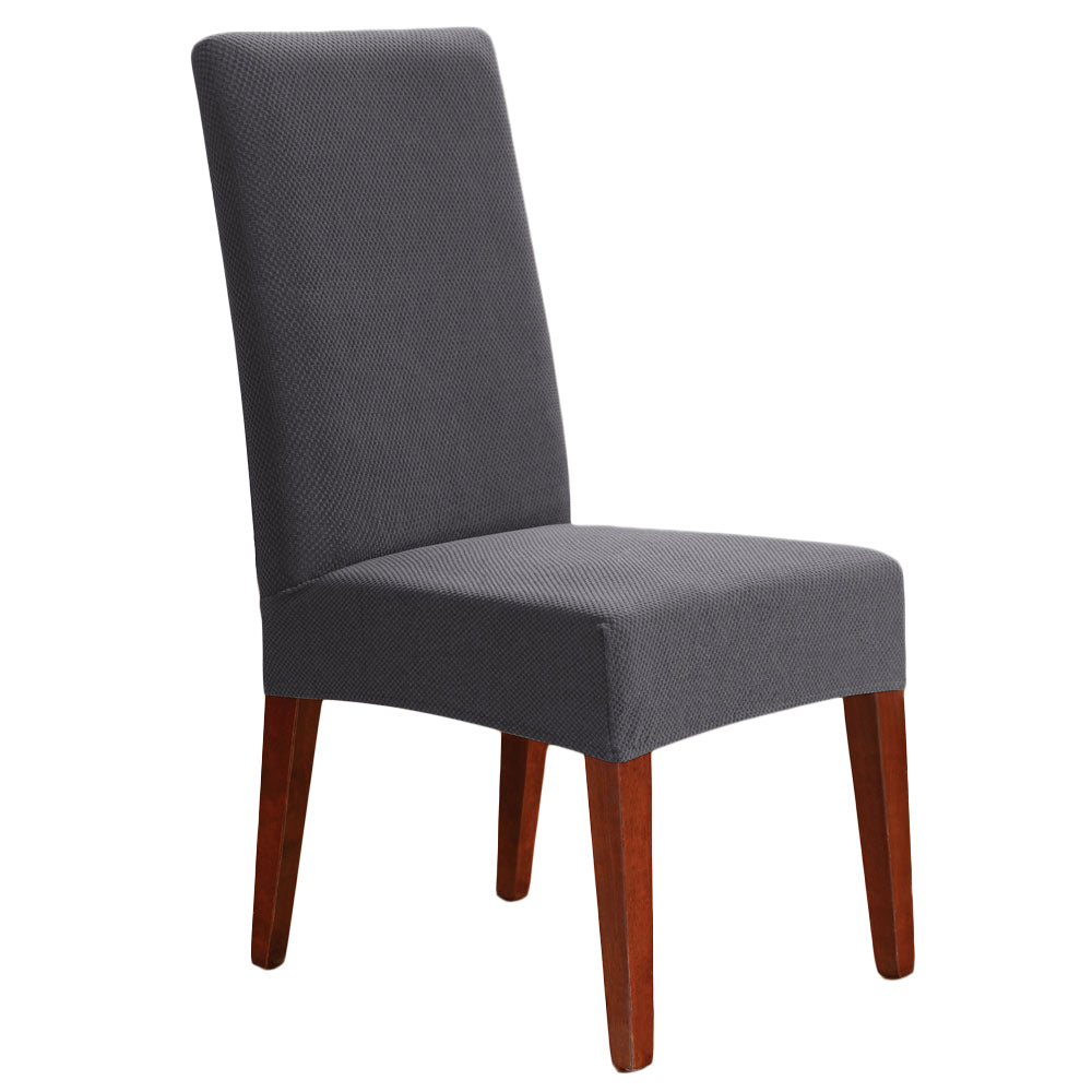 Stretchable Slate Pearson Style Dining Chair Covers for a Refreshed Look