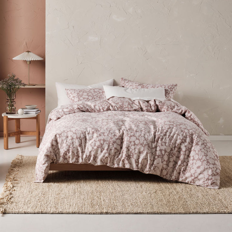 Single Bed Linen House Brea Flannelette Quilt Cover Set for Cosy Winter Nights