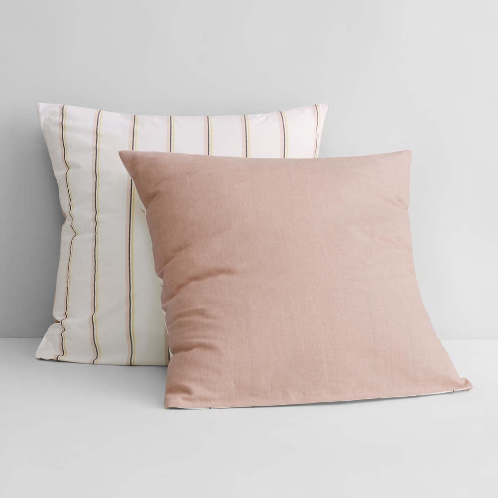 European-Size Sheridan Braid Dusk Comfortable Pillowcase