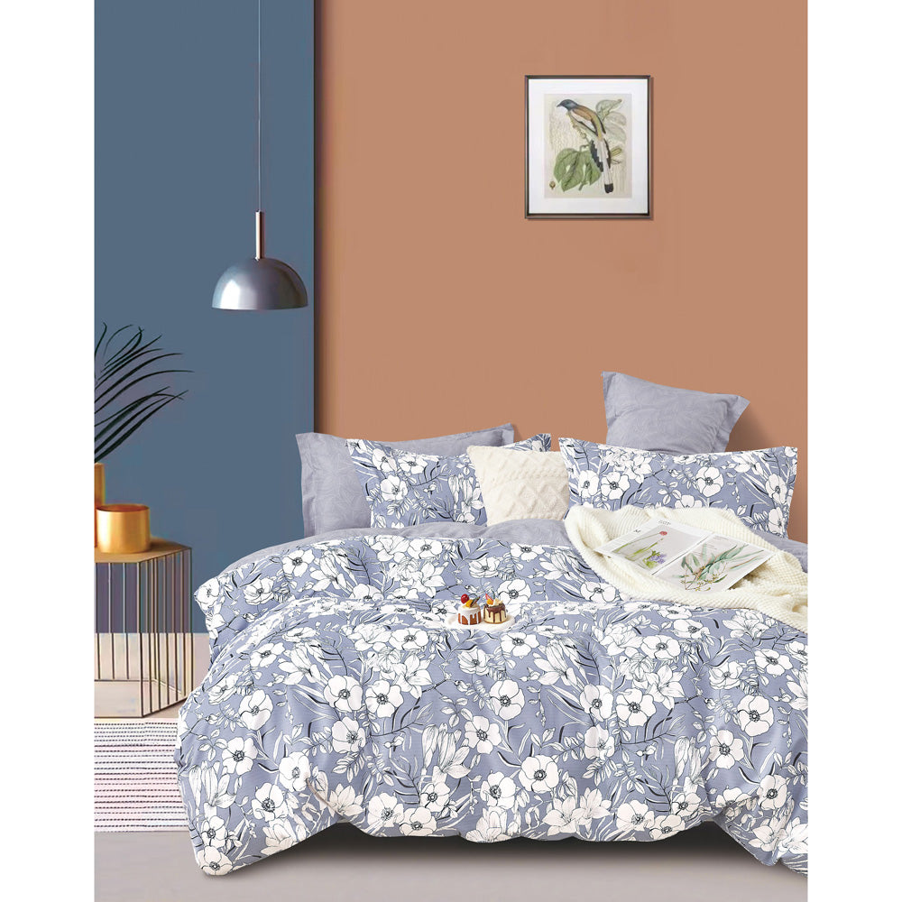 Ardor Matilda Floral Quilt Cover Set for Double Bed with Intricate Design