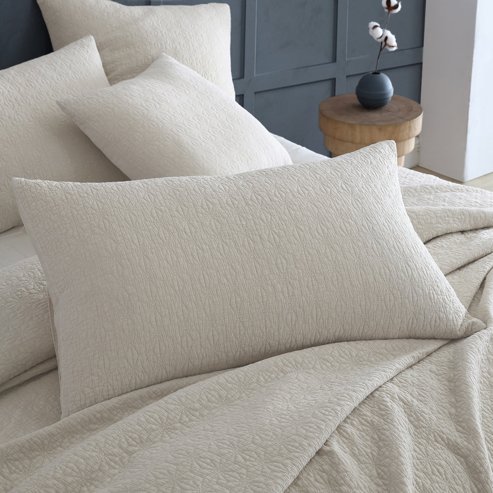 Premium Kayo Linen Pillow Sham Set - A Pair of 2 Pillow Shams
