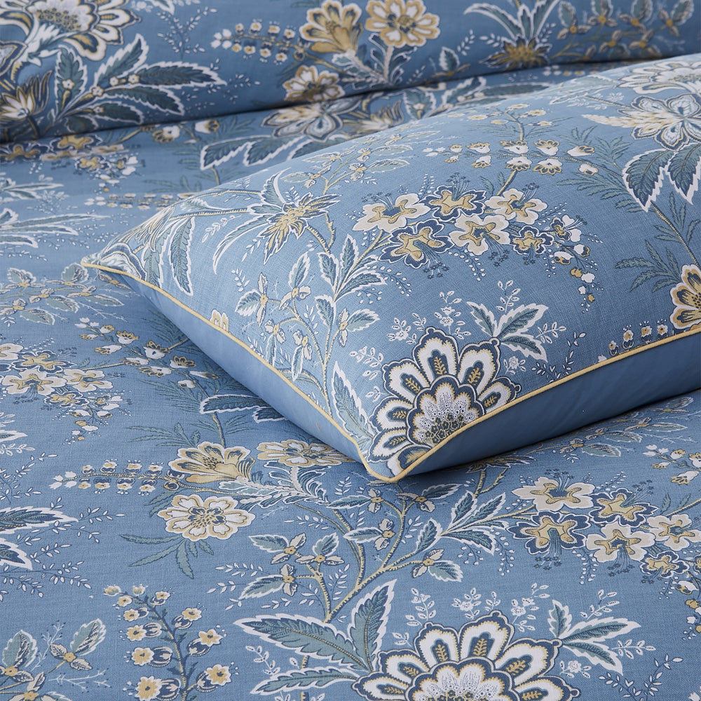 Laura Ashley Super King Marlbrook Dusky Seaspray Quilt Cover Set