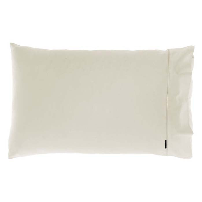Luxurious Augusta King-Sized Pillowcase in Taupe Color, Crafted from 100% Cotton with 500 Thread Count