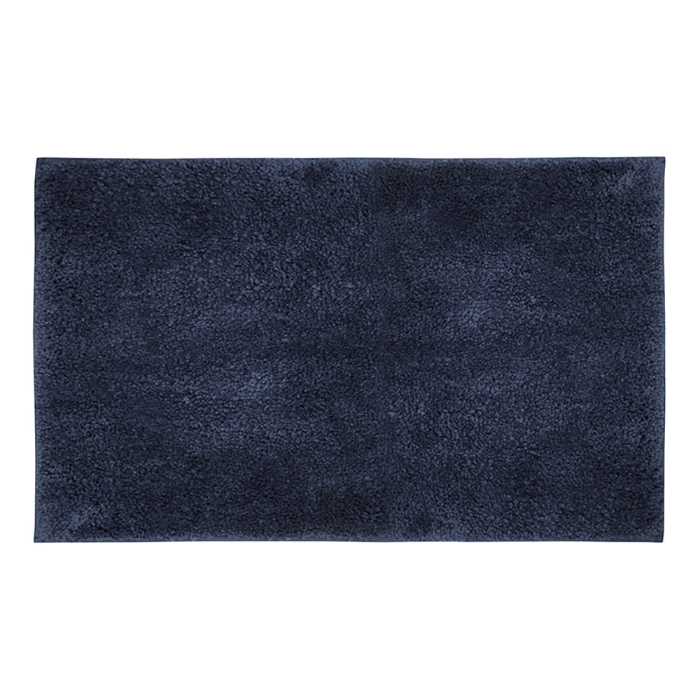 Navy Blue Microplush Extra - Large Luxury Bath Mat