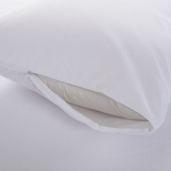 Deluxe Velour - Touch Waterproof 100% Cotton Standard Pillow Protector