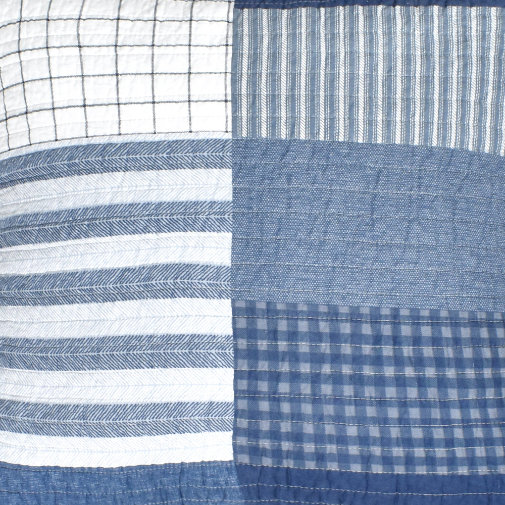 Stylish Blue Inspirations King Single Bed Coverlet Set for Decorative Bedrooms