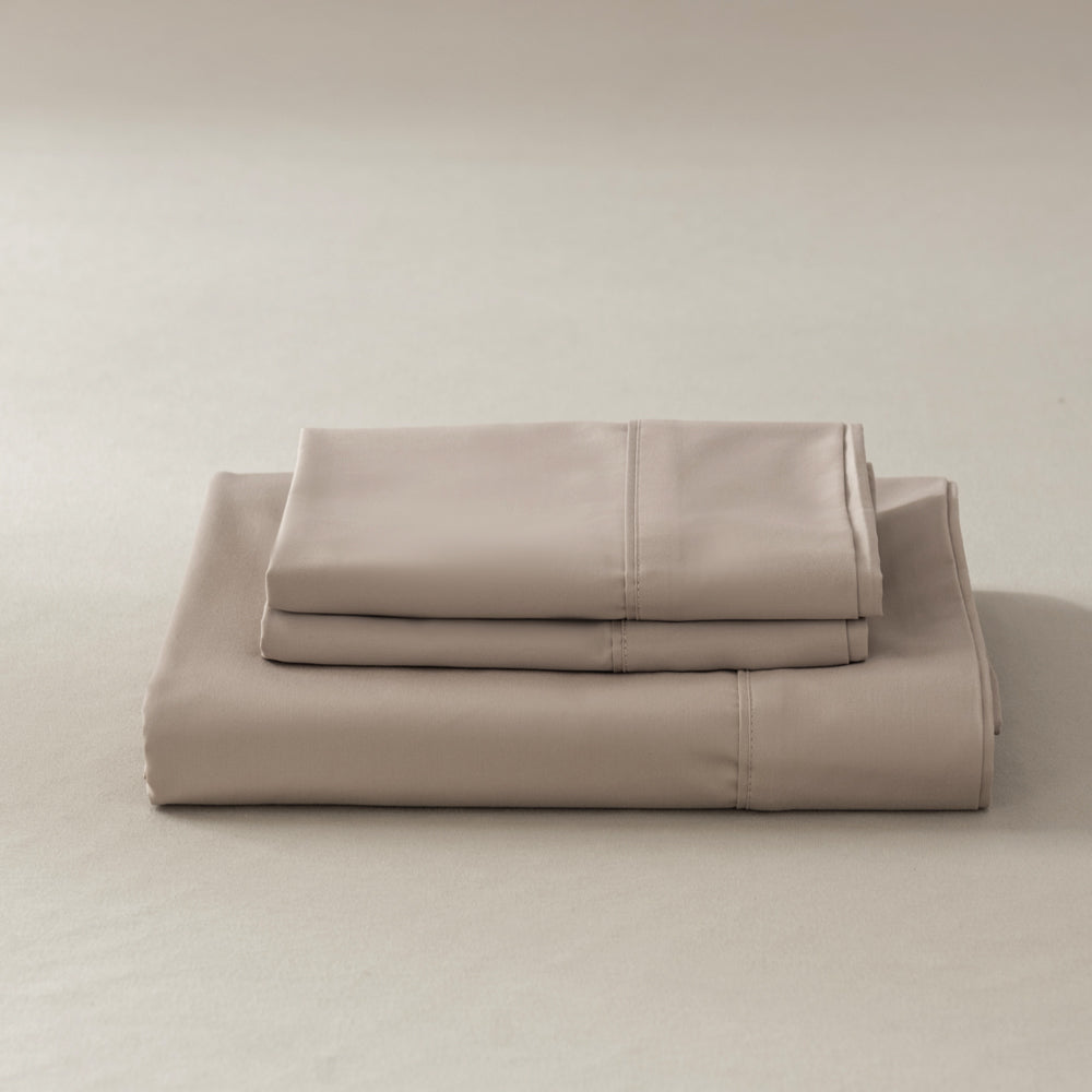 Casey 400 Thread Count Luxury Cotton Sheet Set for Long Single Bed (50cm) - Ideal Bedding for Comfortable Sleep