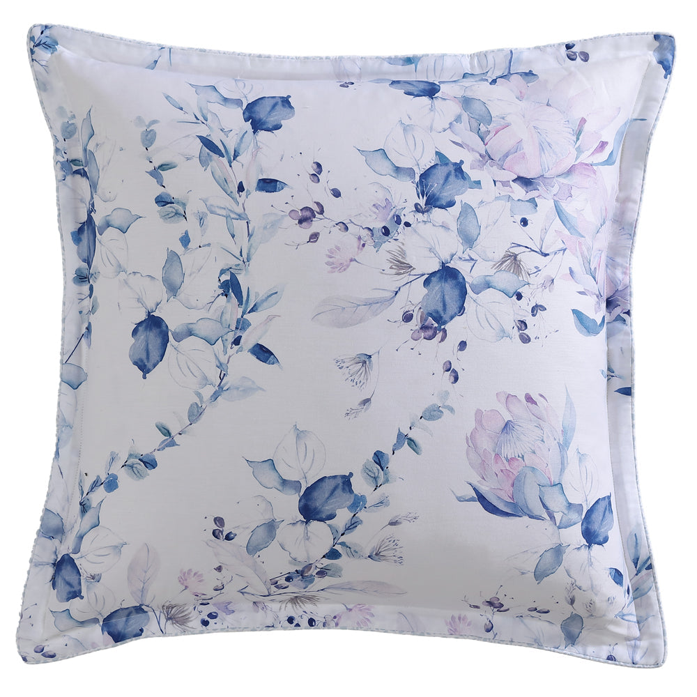 Exquisite Millicent Chambray-style European Decorative Pillowcase