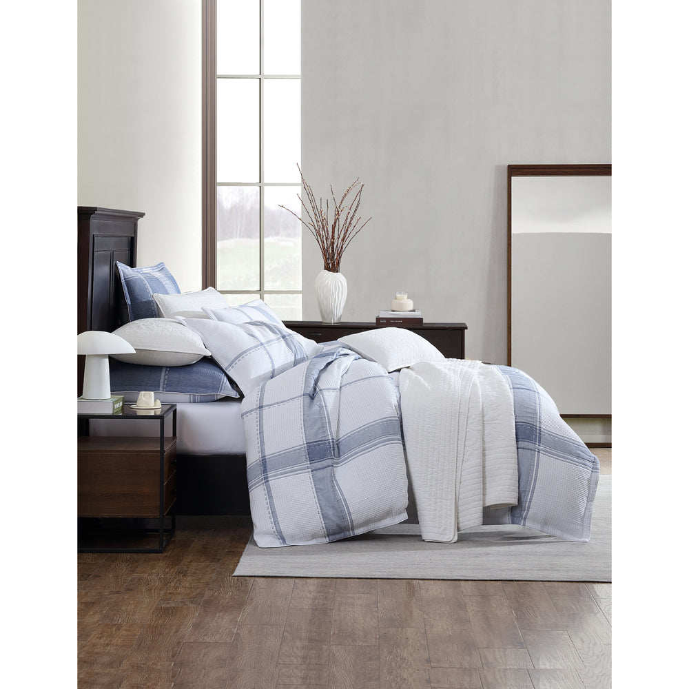 Cannon Super King White Quilt Cover Set with Timeless Design