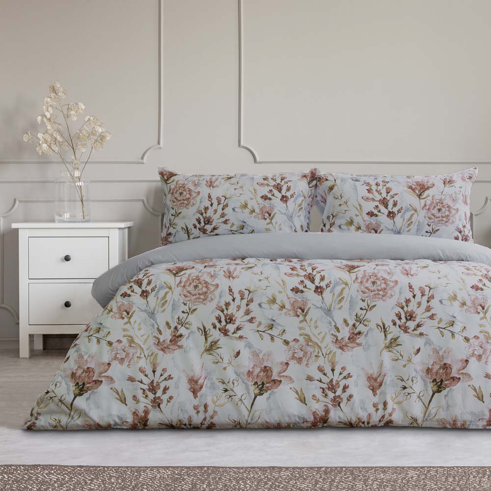King Size Ardor Boudoir Rhea Multi - Patterned Quilt Cover Set for Bed
