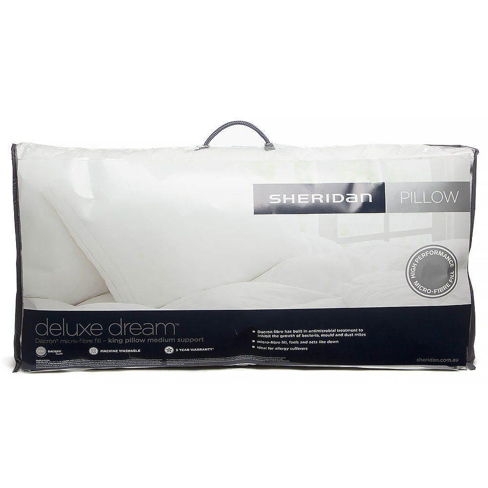 Luxurious Sheridan Deluxe Dream King-Size Pillow for Optimal Neck Support