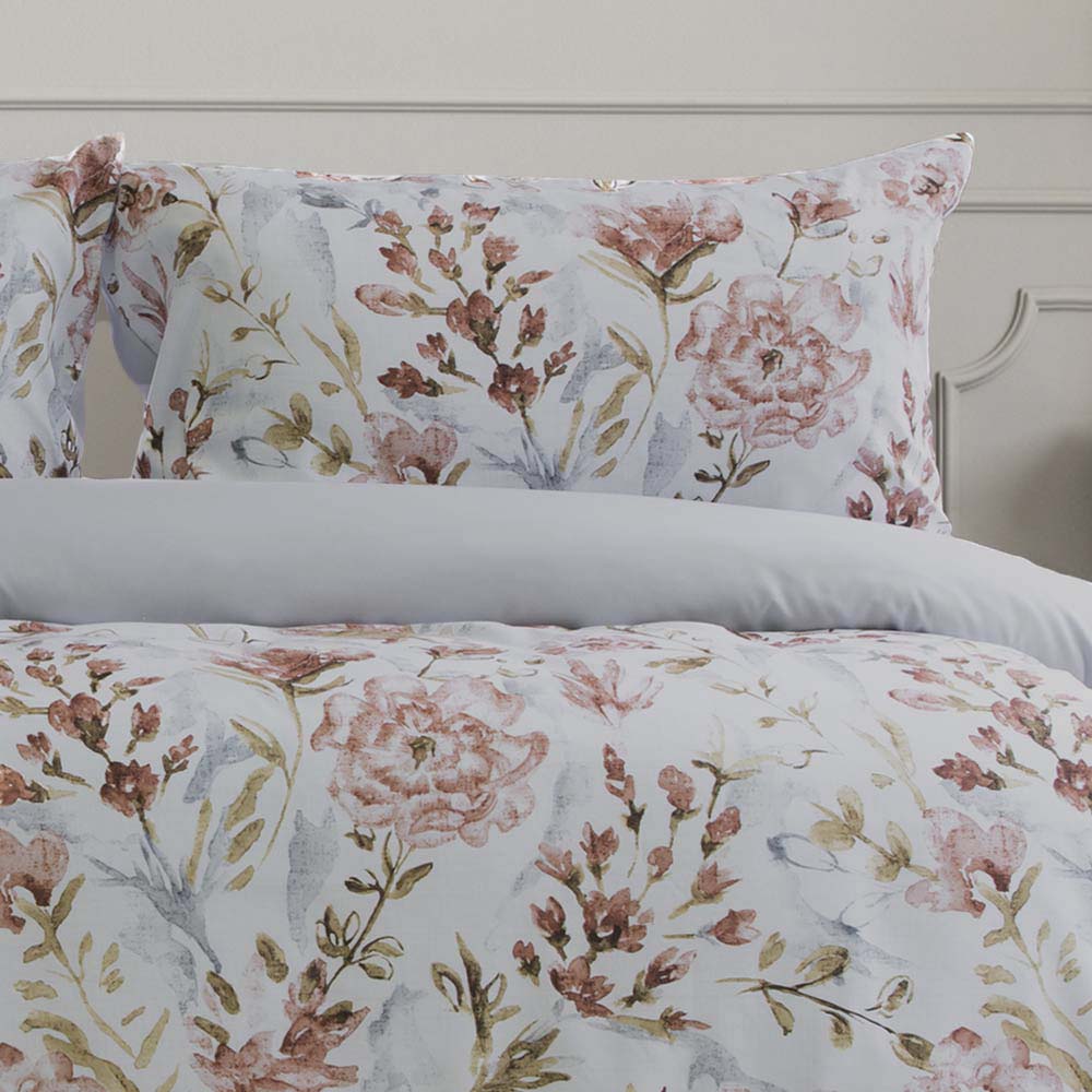 King Size Ardor Boudoir Rhea Multi - Patterned Quilt Cover Set for Bed