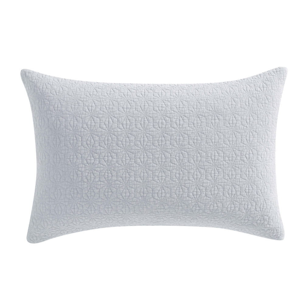 Platinum Logan and Mason Kayo Fog Decorative Pillow Sham Pair - Set of 2
