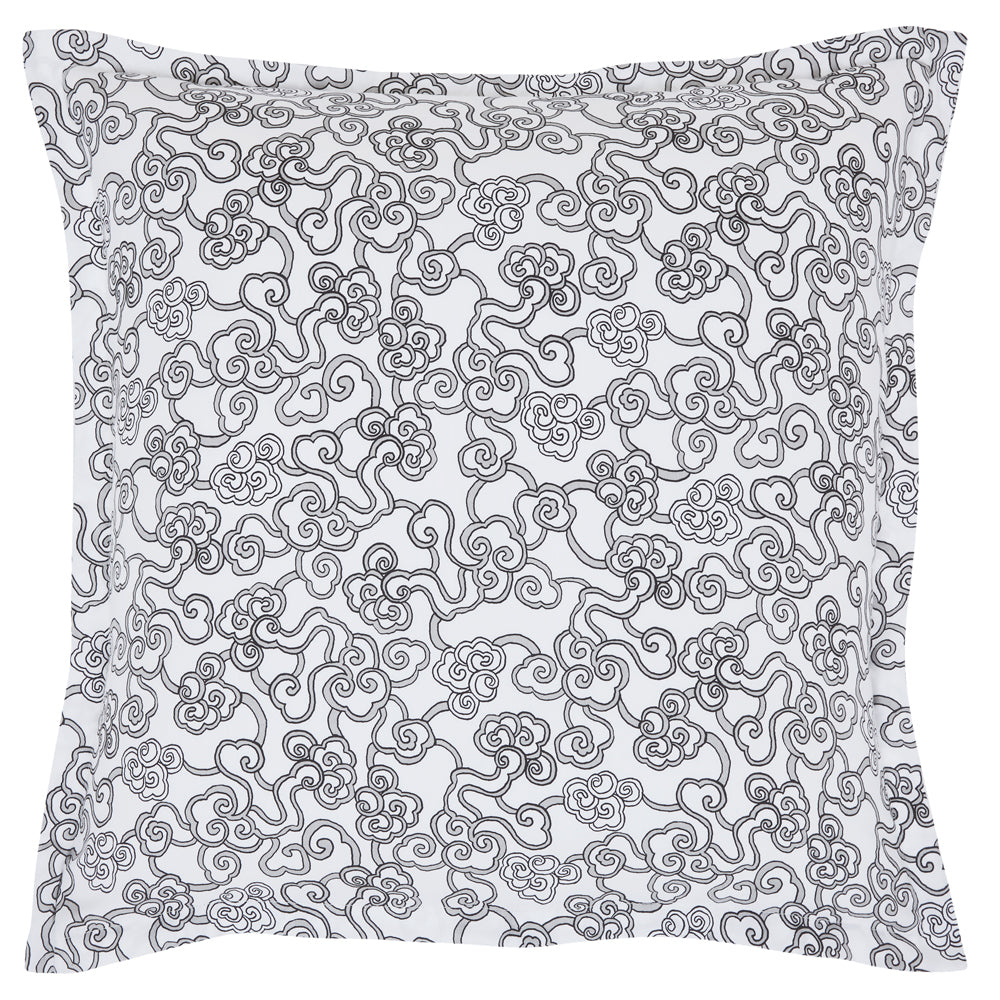 Exquisite Shanghai Nights Black European-style Pillowcase for Your Bedroom Decor