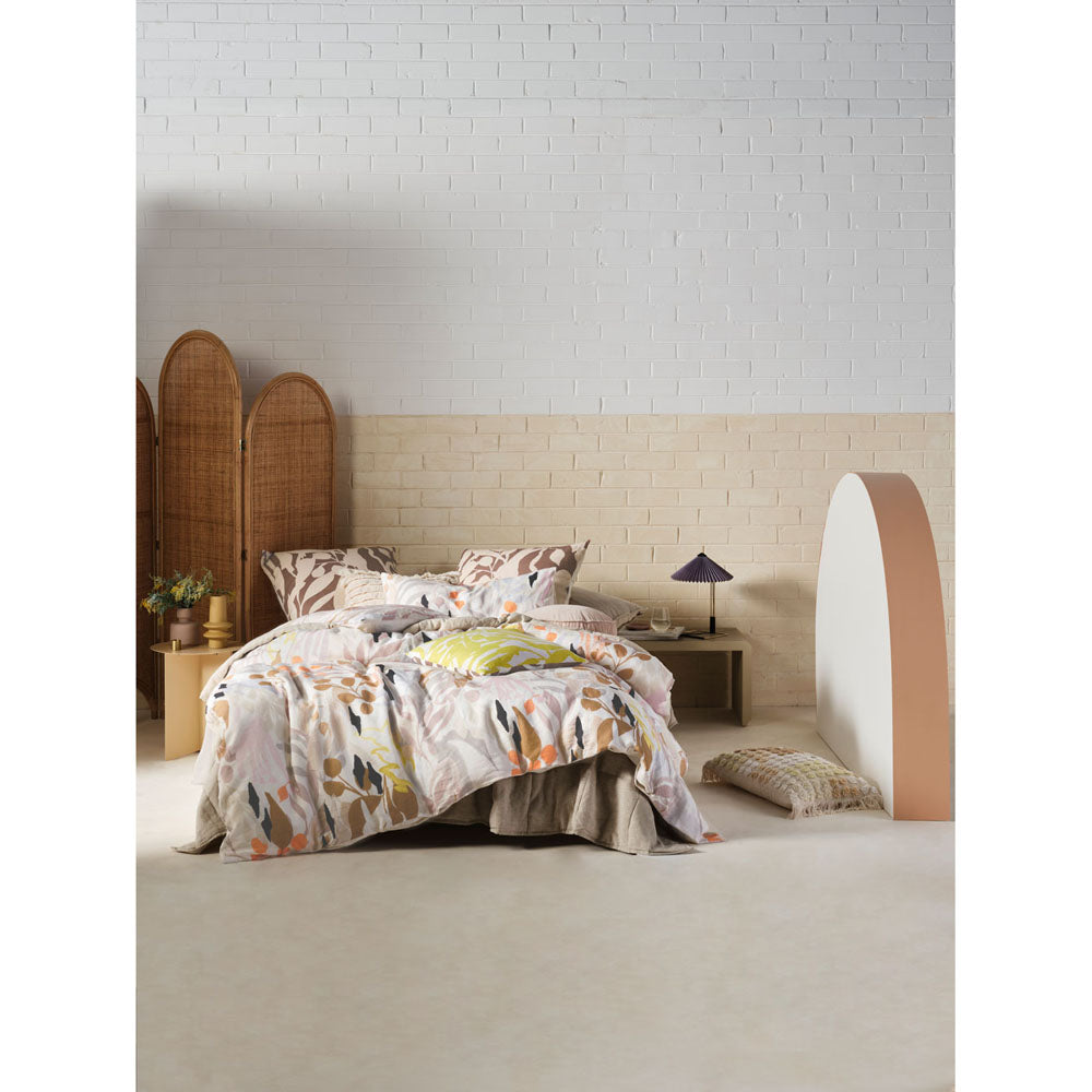 Bronte Multi - Piece Super King Size Quilt Cover Set for Bed