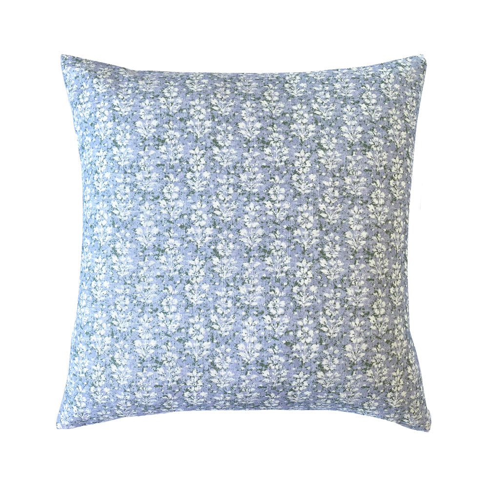 Laura Ashley Soulbury Sky - Blue Square Decorative Filled Cushion