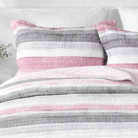 Soft 100% Cotton Chelsea Coverlet Set for King Single Bed