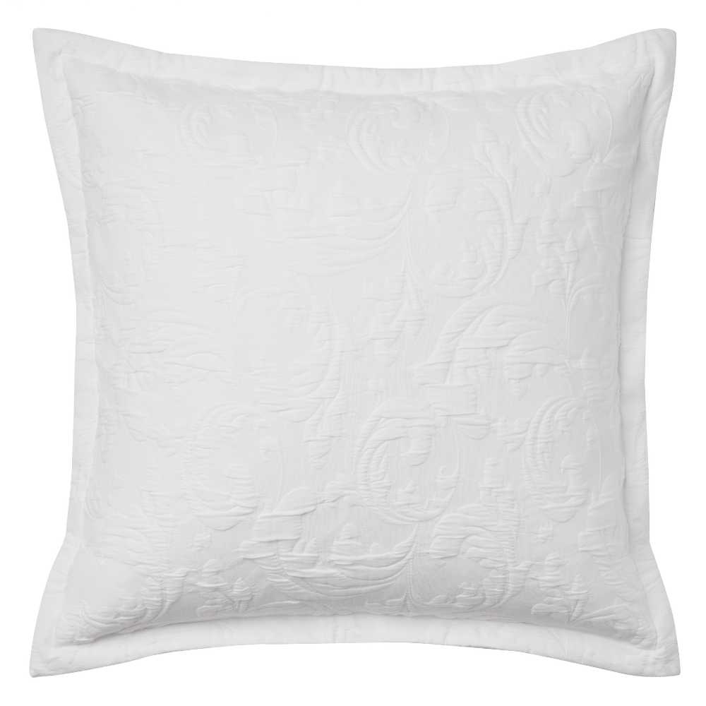 Exquisite Parisi White European-Style Pillowcase with Elegant Design