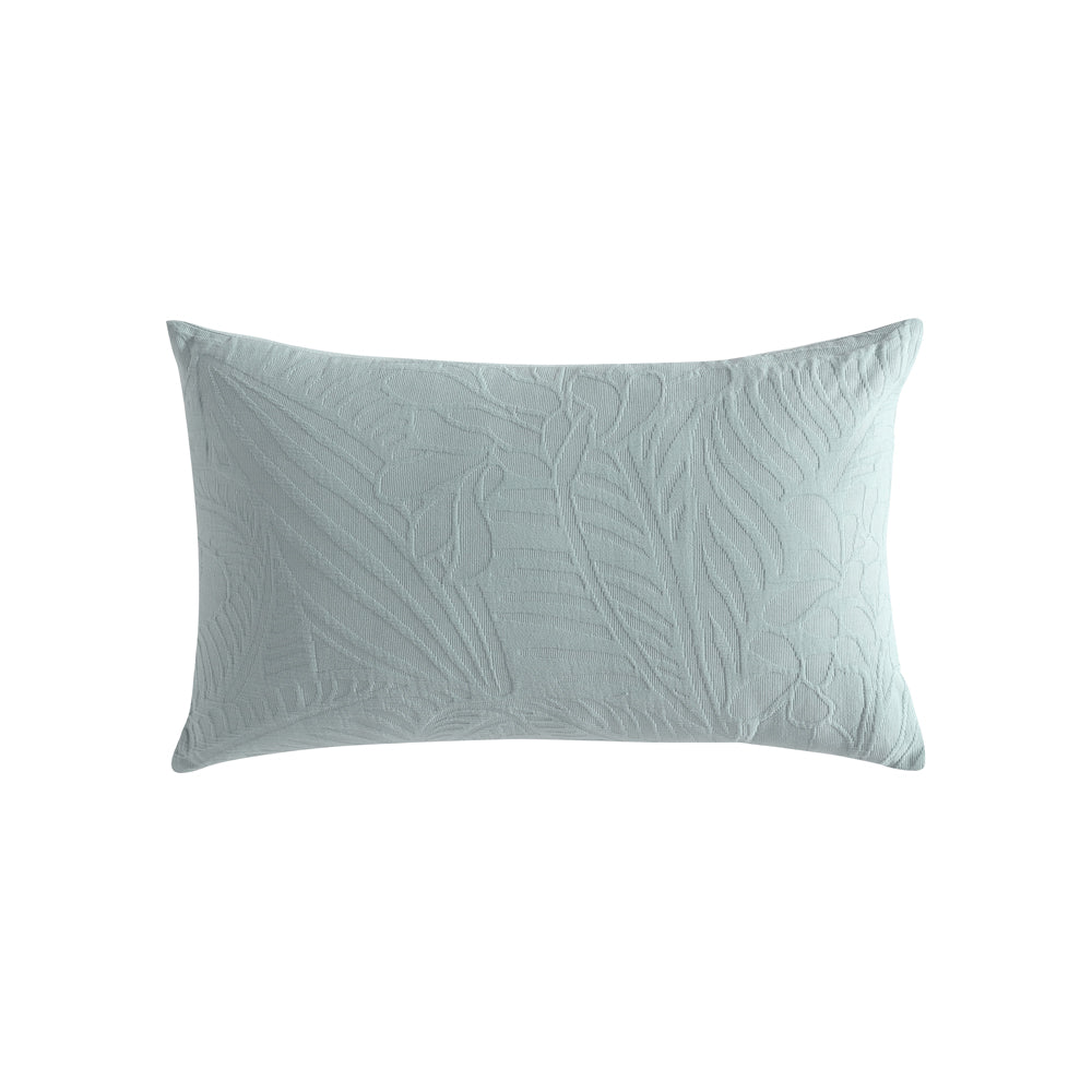 Kaia Sage-colored Breakfast Filled Decorative Bedroom Cushion