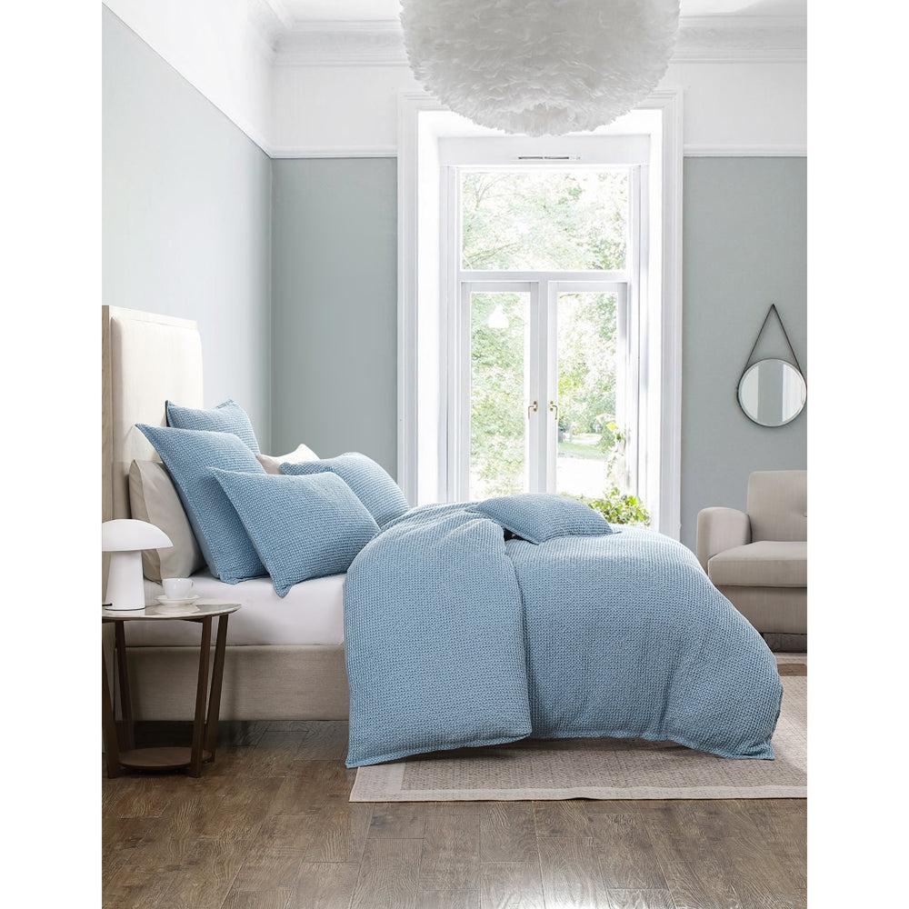 Urban Steel Luxury Quilt Cover Set for Queen Size Bed