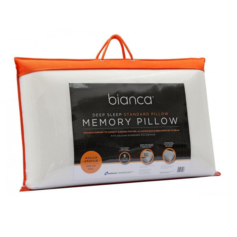 Medium Memory Foam Pillow for Deep and Restful Sleep
